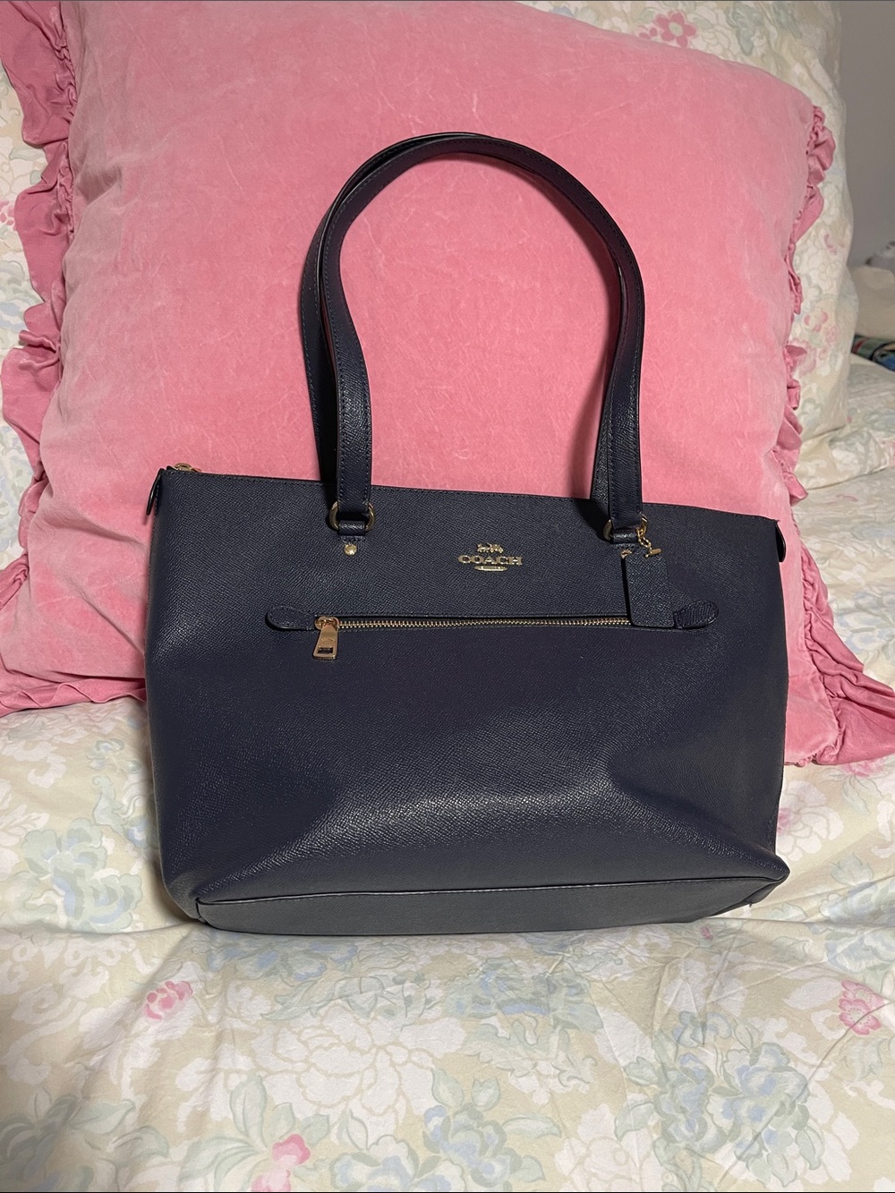 NWT Large coach tote and wallet MIDNIGHT ⭐️